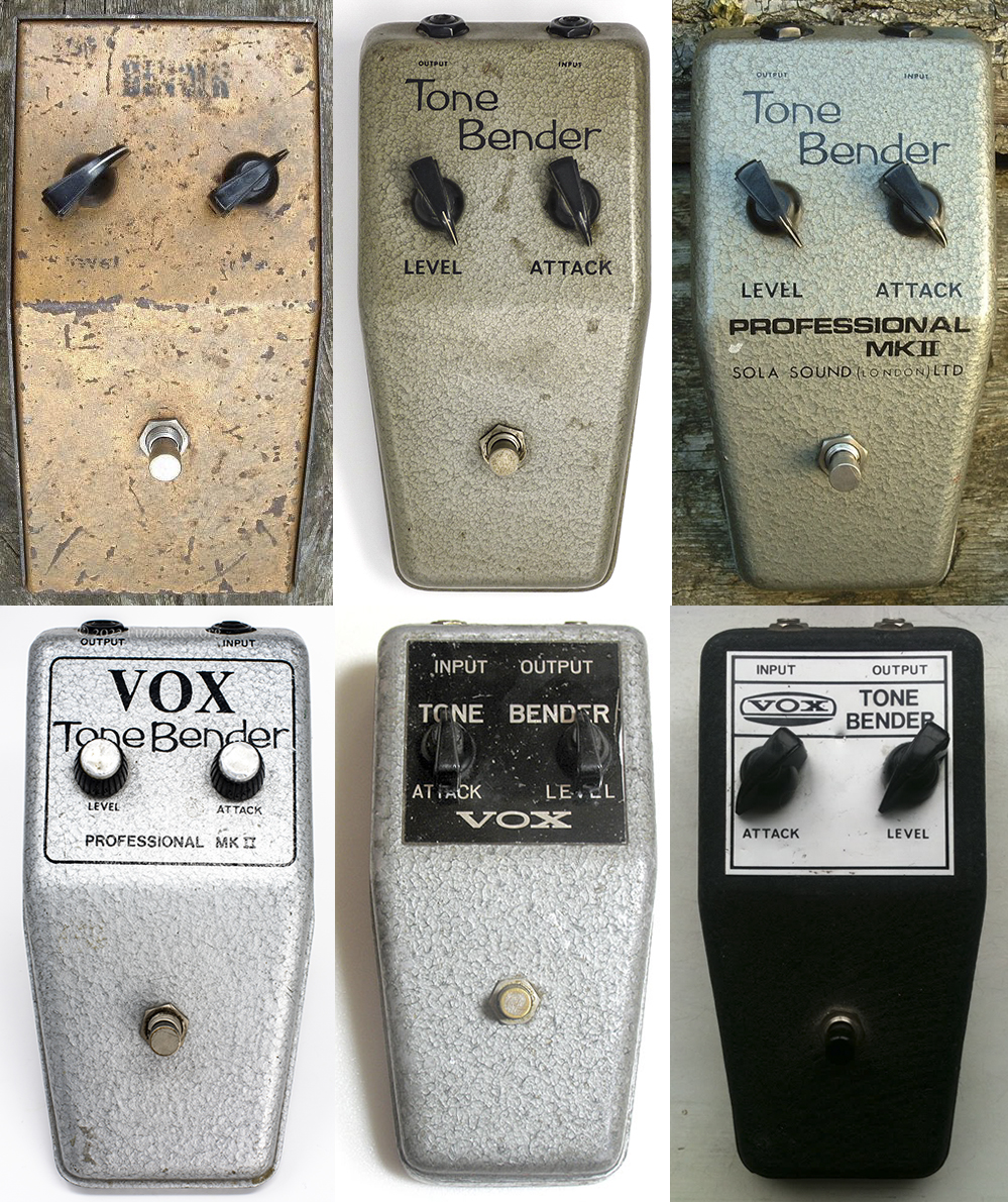 Twoknob Tone Benders • Fuzzboxes
