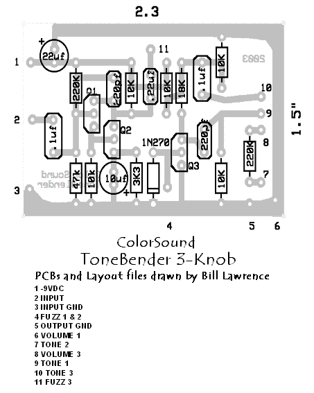 Fuzz Central -- Schematics and PCBs