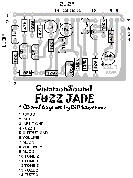 Fuzz Central -- Schematics and PCBs
