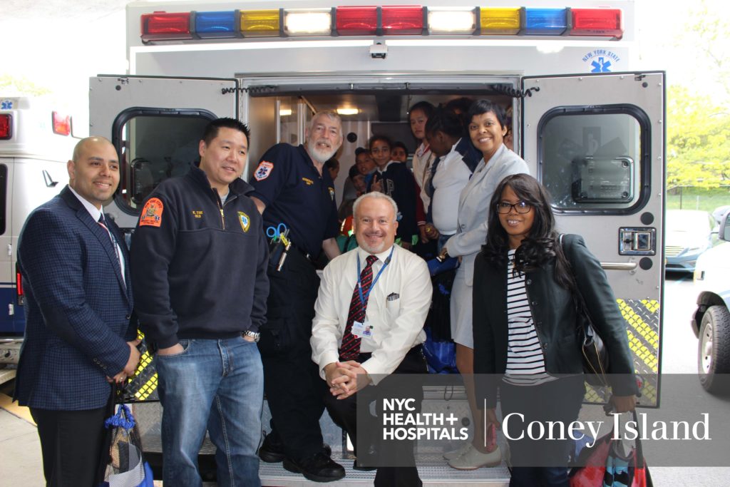 500 Elementary Students Visit Coney Island Hospital To Learn About