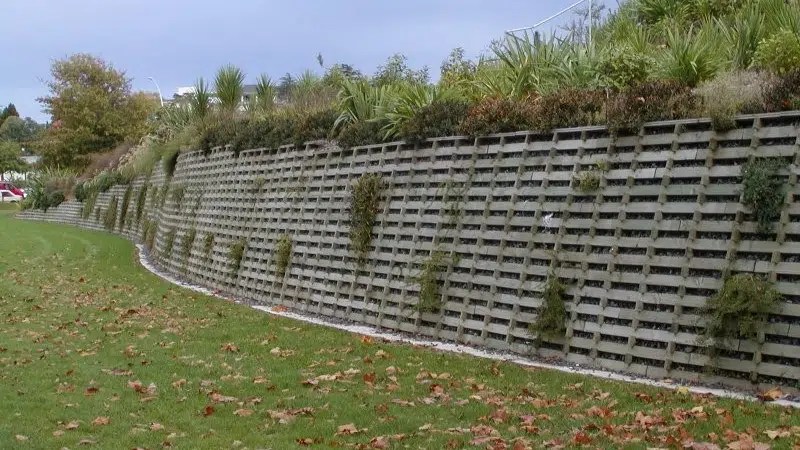 Timber Crib Wall FWNicol