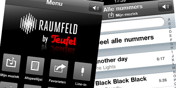Teufel presenteert iPhone App voor ‘Raumfeld by Teufel’ systemen | FWD