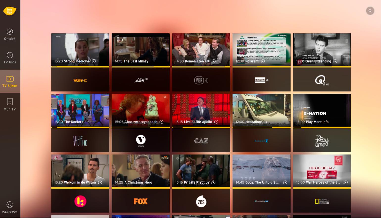 Yelo Play Van Telenet Maakt Nu Ook Tv Kijken Via 3G En 4G Mogelijk | Fwd