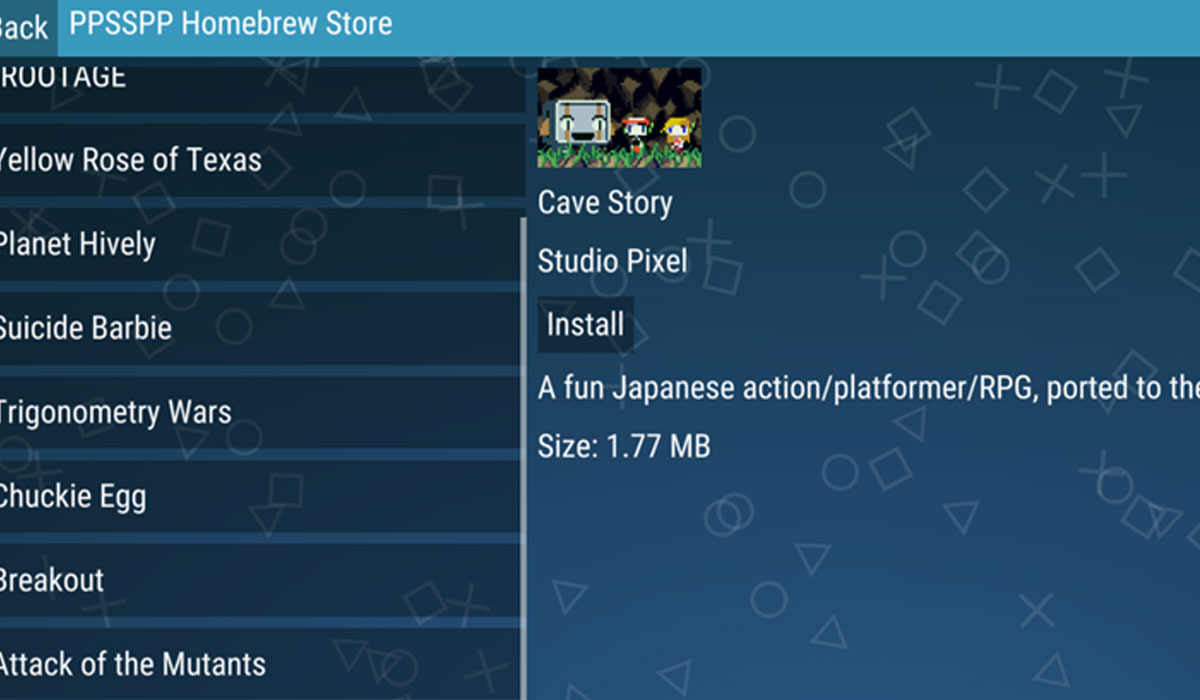 PSPemulator PPSSPP krijgt Android TVondersteuning FWD