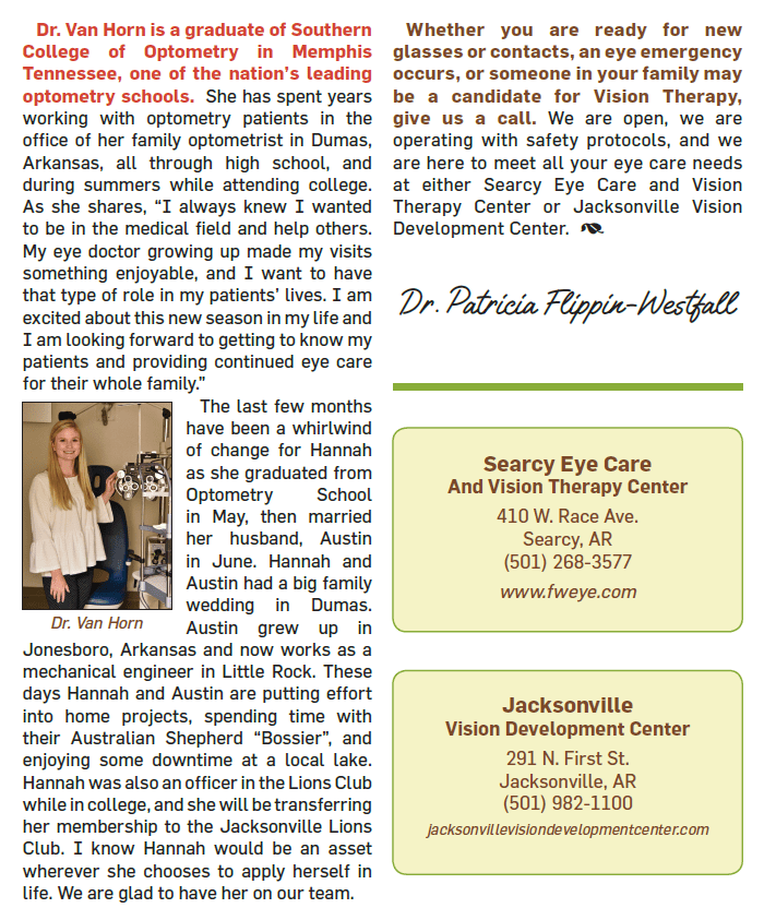 Optometrist in Searcy, AR Searcy Eye Care & Vision Therapy