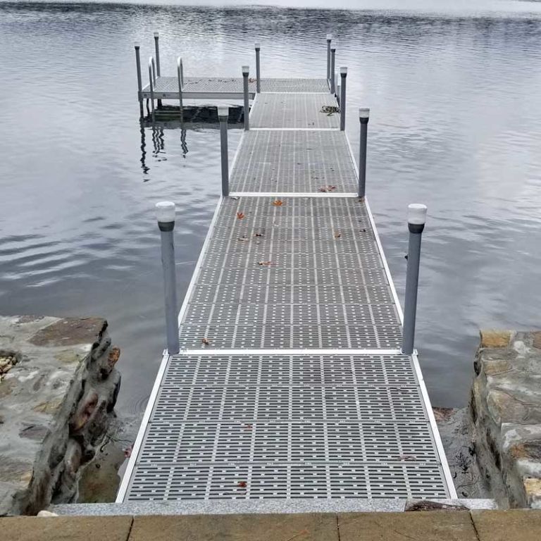 2pk Solar Dock Light (Round) FWM Docks & EZ Dock Northeast