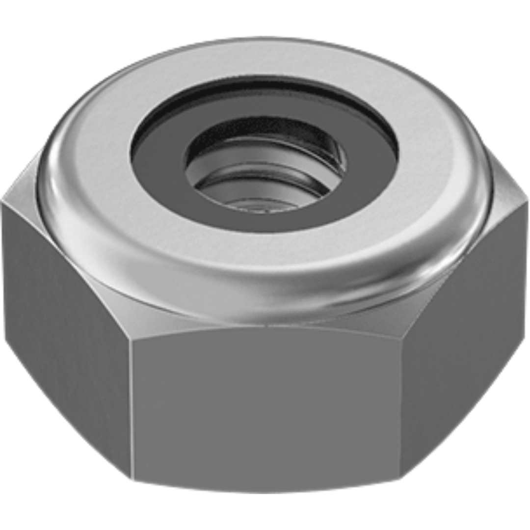5/16"18 316 Stainless Steel Nylon Insert Lock Nut FWM Docks & EZ