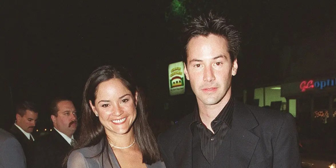 Kim Reeves and Keanu Reeves