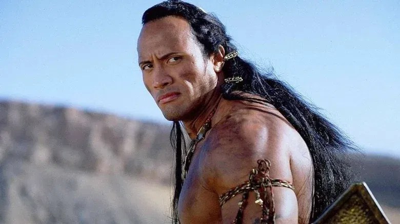 Dwayne Johnson In The Mummy Returns