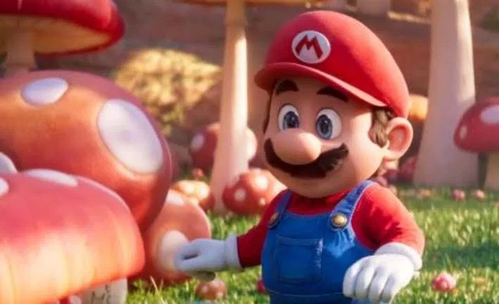 Chris Pratt’s Mario in The Super Mario Bros. Movie