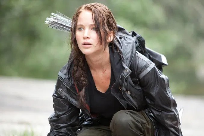 Jennifer Lawrence in The Hunger Games