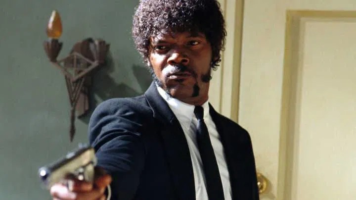 Samuel L. Jackson in Pulp Fiction