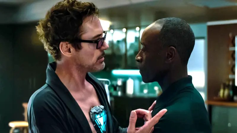 Robert Downey Jr. and Don Cheadle