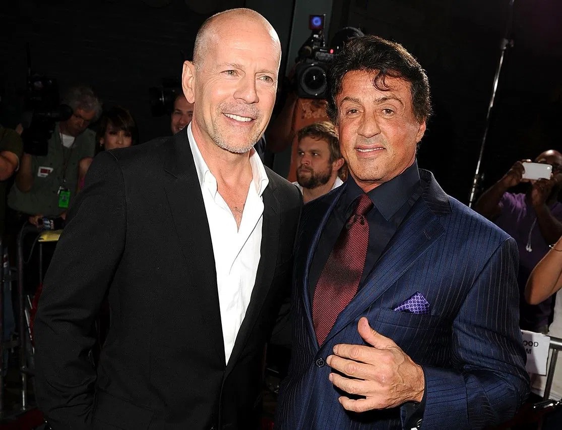 Bruce Willis and Sylvester Stallone