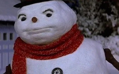 The snowman in Jack Frost