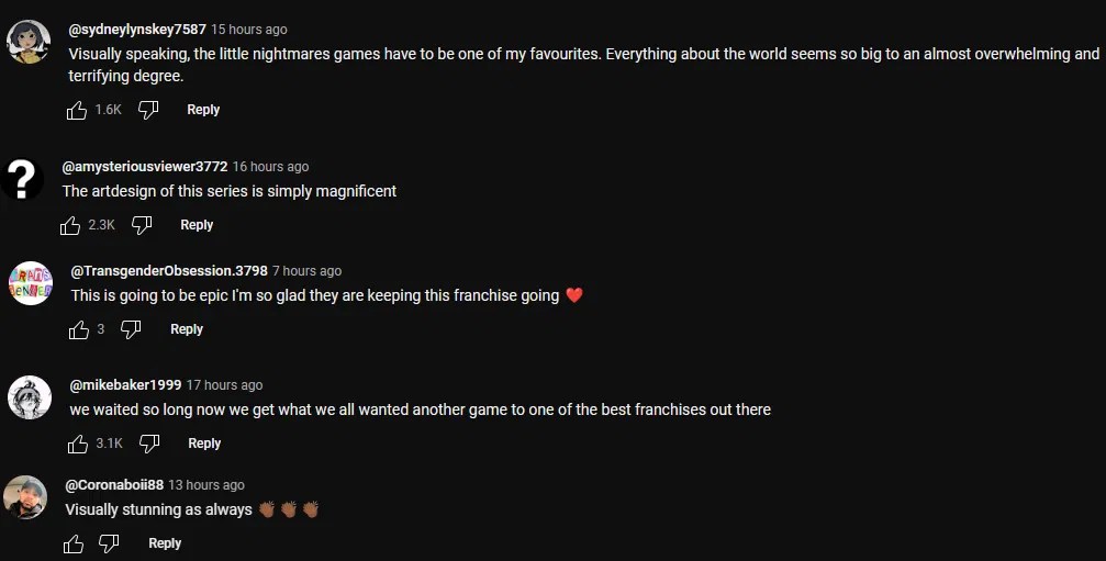 Fan Reactions to Little Nightmares 3 Trailer
