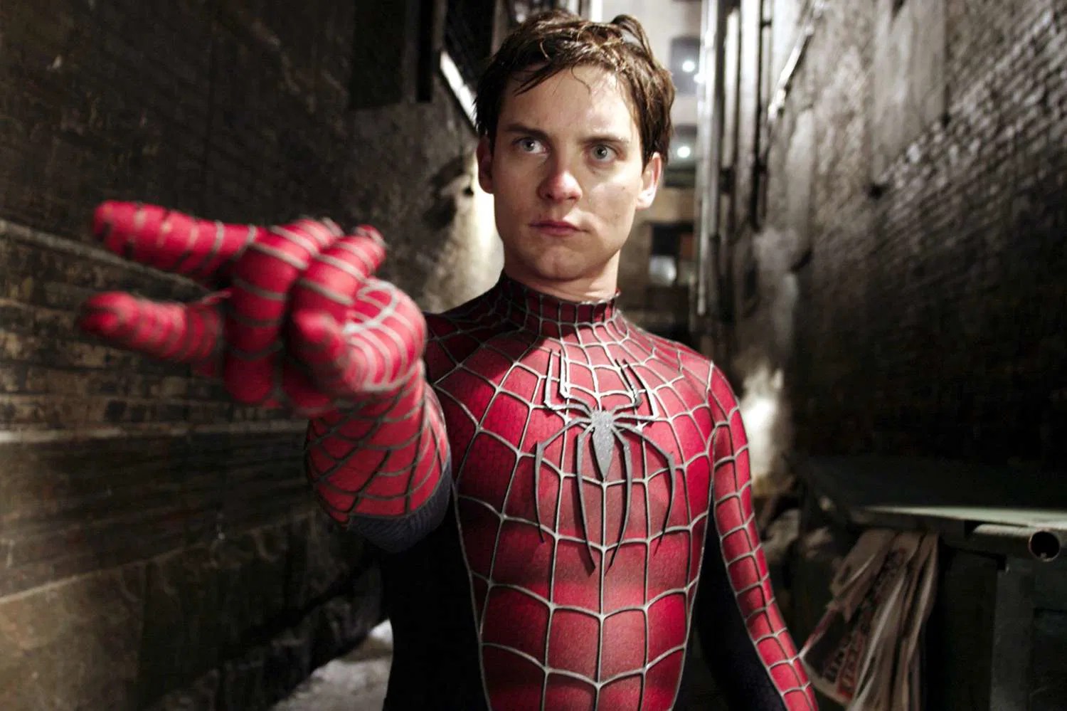 Tobey Maguire in Spider-Man