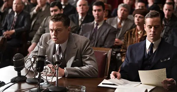 A still from J. Edgar
