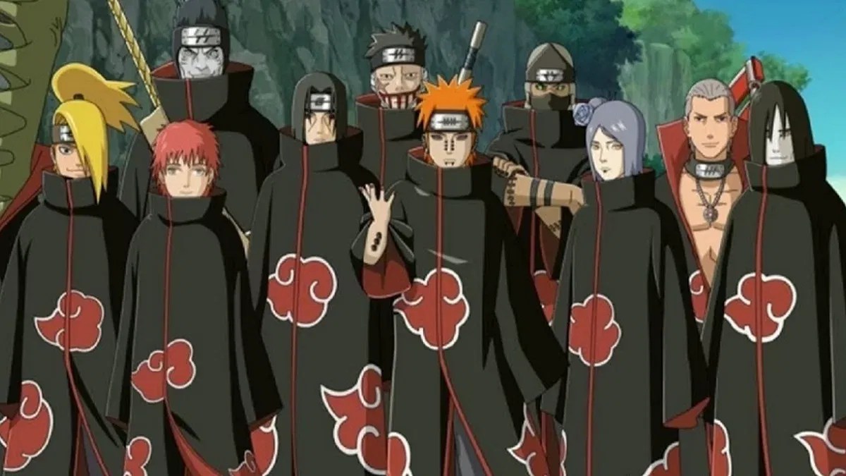 Akatsuki in Naruto