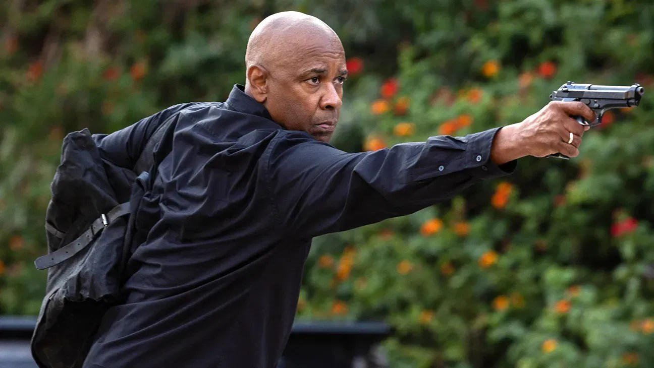 Denzel Washington in a still from The Equalizer 3