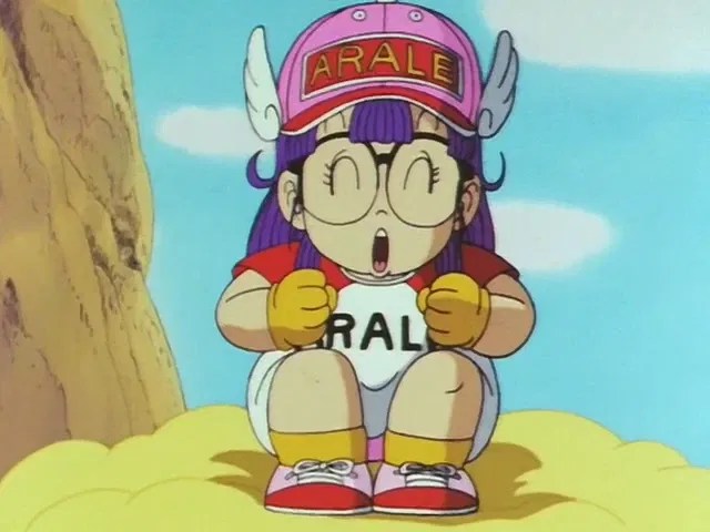 Arale in Dragon Ball