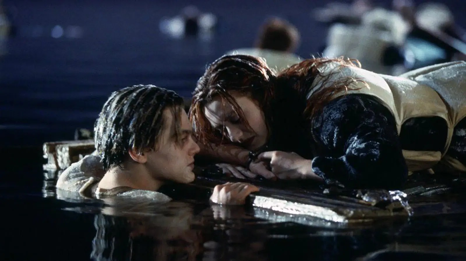 Leonardo DiCaprio and Kate Winslet