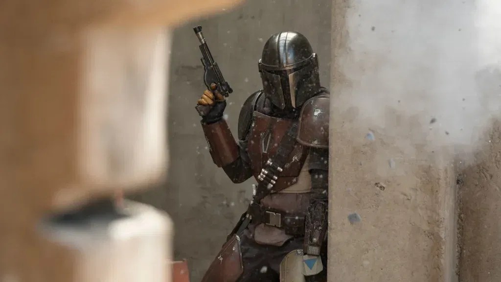 Pedro Pascal in and as The Mandalorian