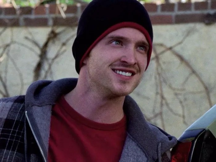 Aaron Paul as Jesse Pinkman in a still from Breaking Bad
