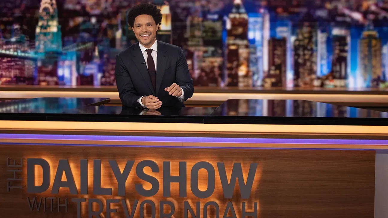 Trevor Noah in a still from The Daily Show