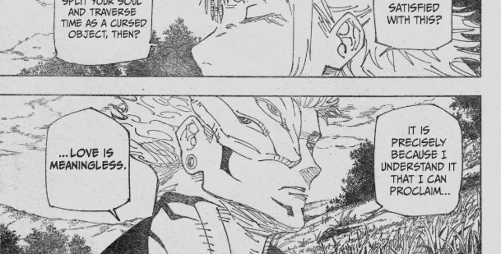 Sukuna Talking About Love