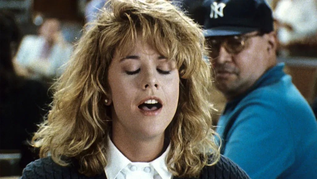 Meg Ryan in a still from When Harry Met Sally