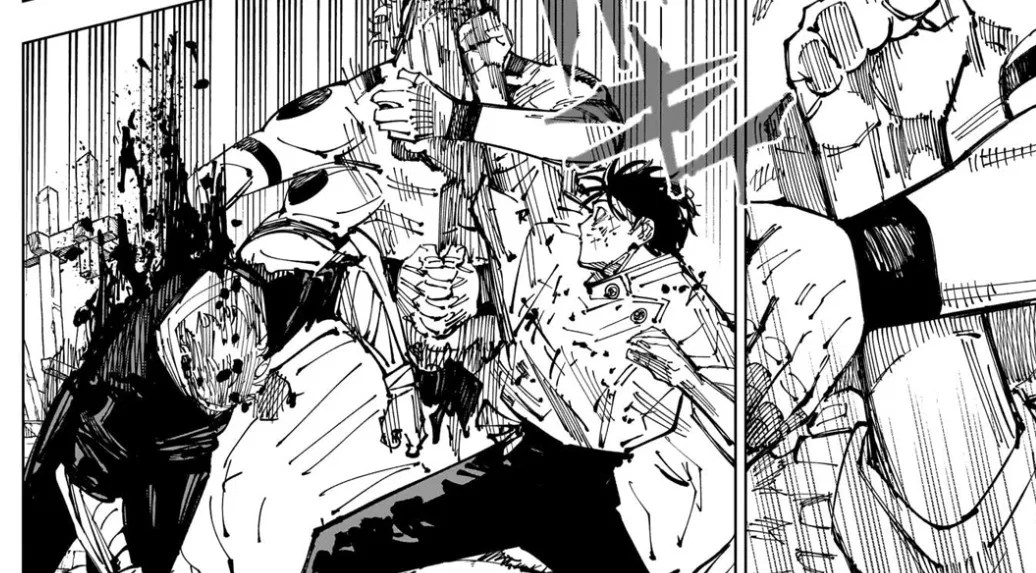 Yuji and Yuta Fighting Sukuna