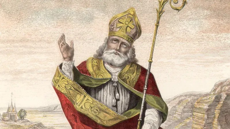 St. Patrick (Image via Britannica)