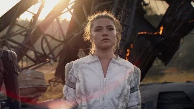 Florence Pugh as Yelena Belova in a still from Black Widow