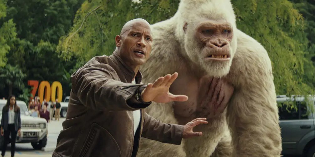 Dwayne Johnson in Rampage Video Game&rsquo;s Live-Action adaptation