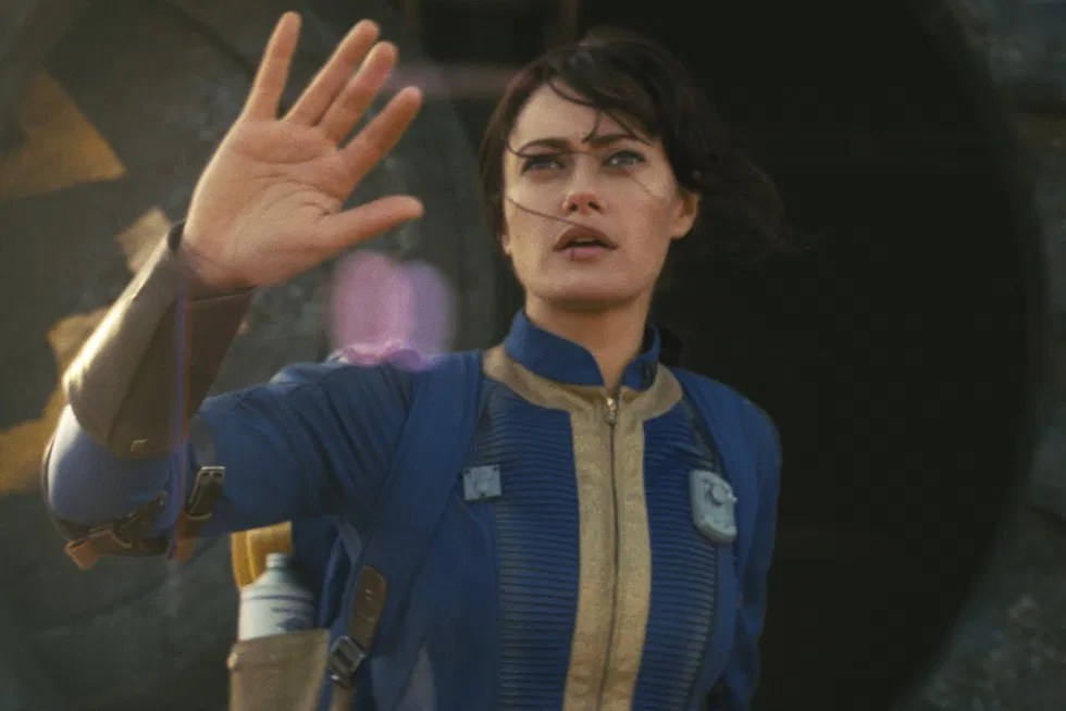 Ella Purnell in a still from Fallout