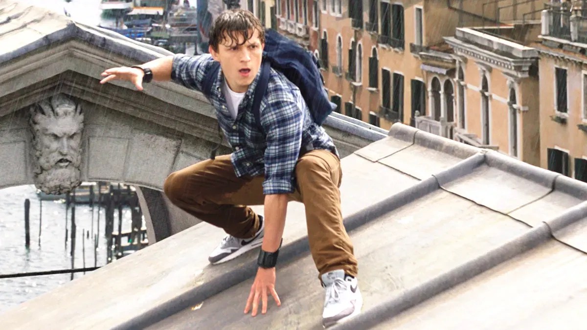 Tom Holland in Spider-Man: Far From Home