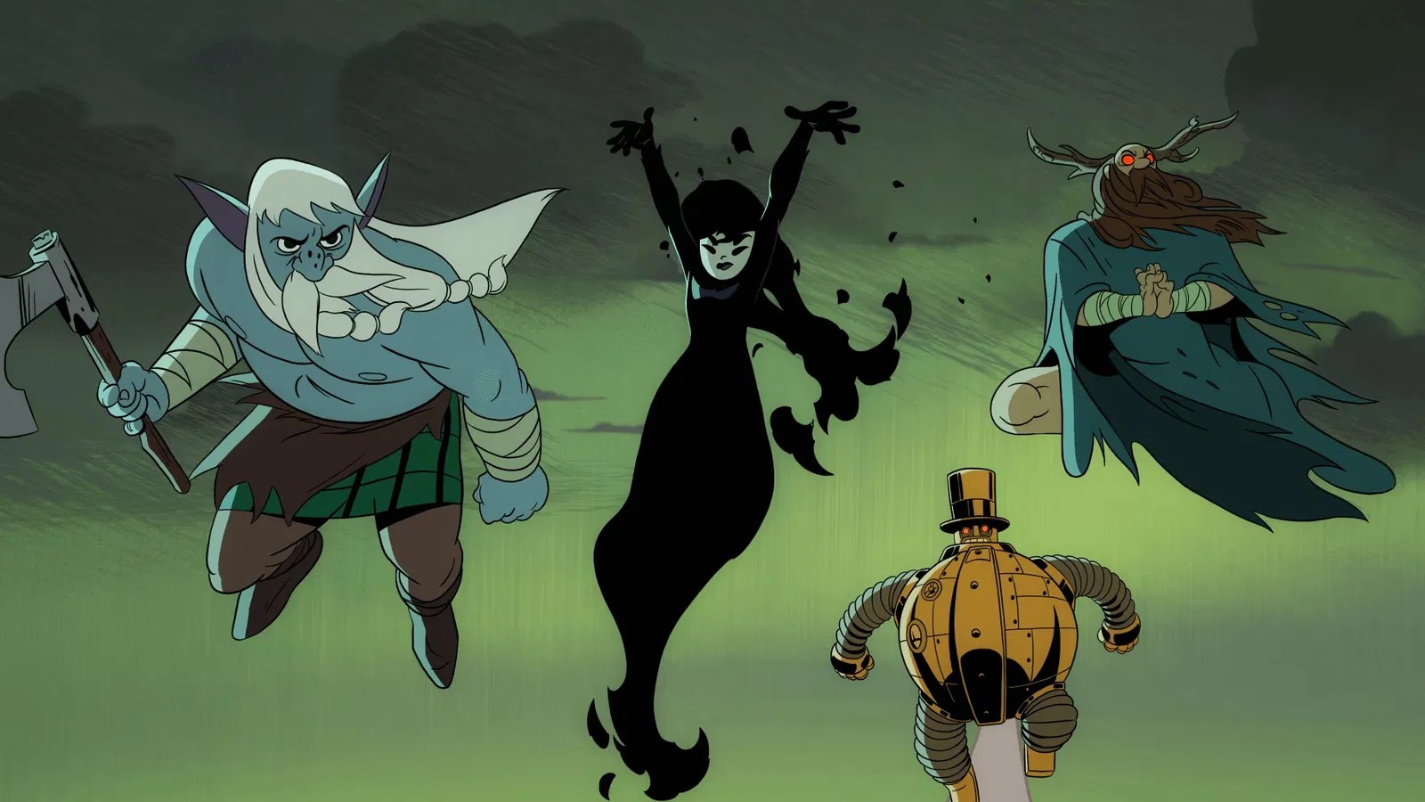 A still from Unicorn Warriors: Eternal