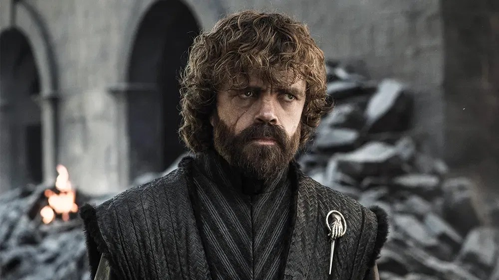 Peter Dinklage as Tyrion Lannister in the ending of George R.R. Martin&rsquo;s Game of Thrones