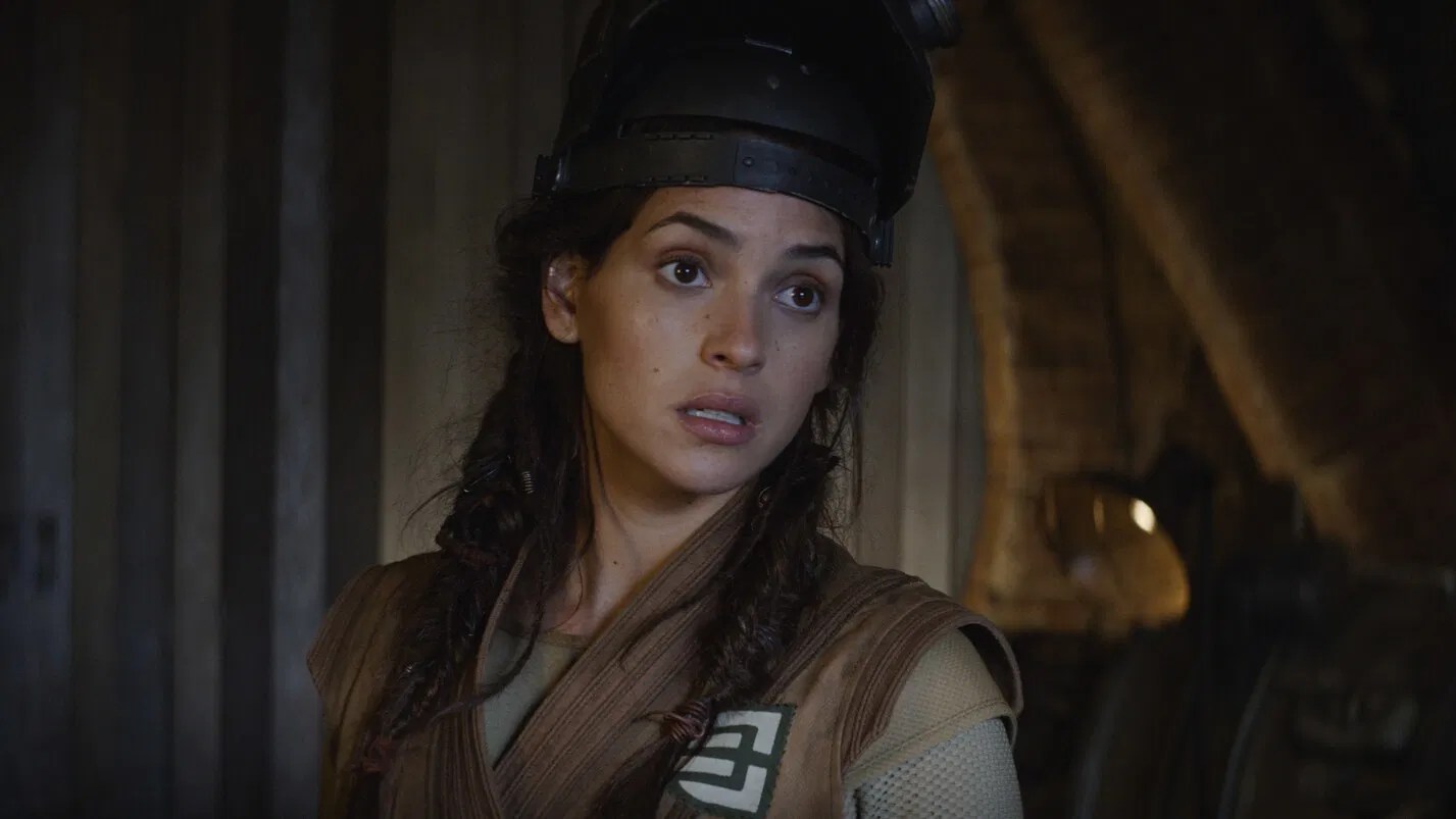 Adria Arjona as Bix Caleen in Anfor | Lucasfilm