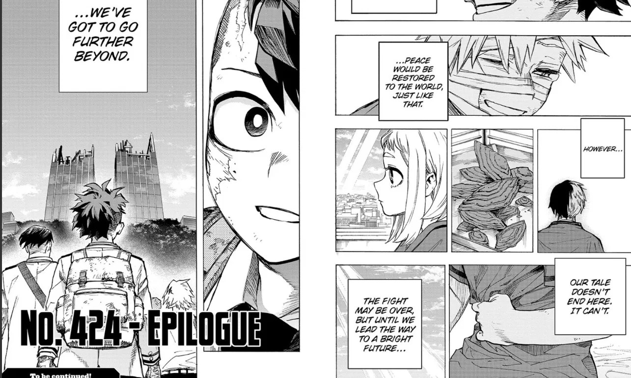 The Epilogue of My Hero Academia | Viz Media