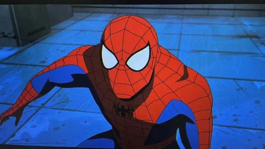 The web-slinger in a cameo in Beau DeMayo&rsquo;s sequel X-Men series. | Credit: Disney+.