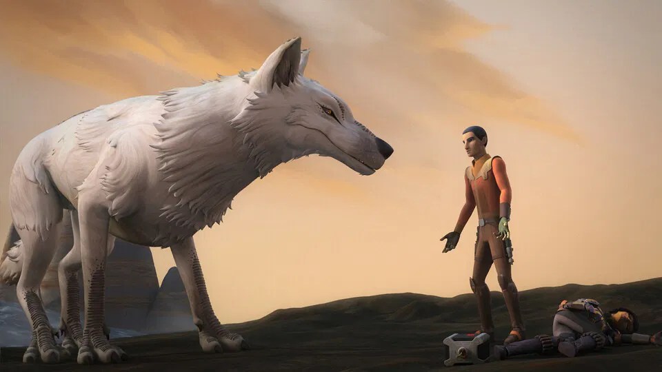 A still from Star Wars Rebels