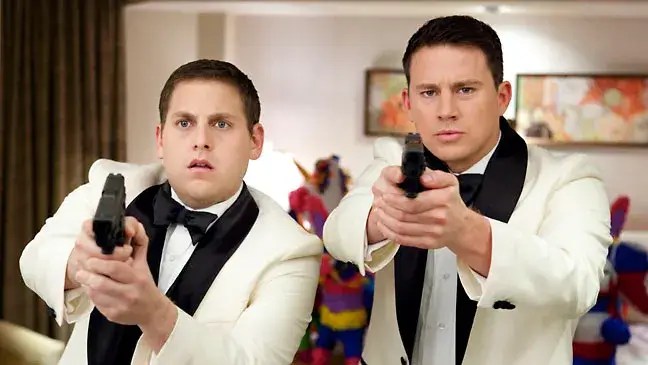 Tatum and Jonah Hill in 21 Jump Street. | Credit: Columbia Pictures.