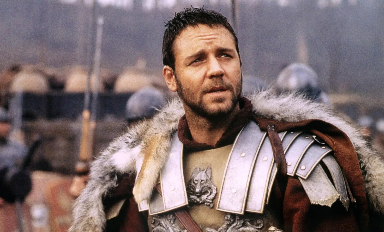 Russell Crowe as Maximus Decimus Meridius in Ridley Scott’s Gladiator | DreamWorks Distribution