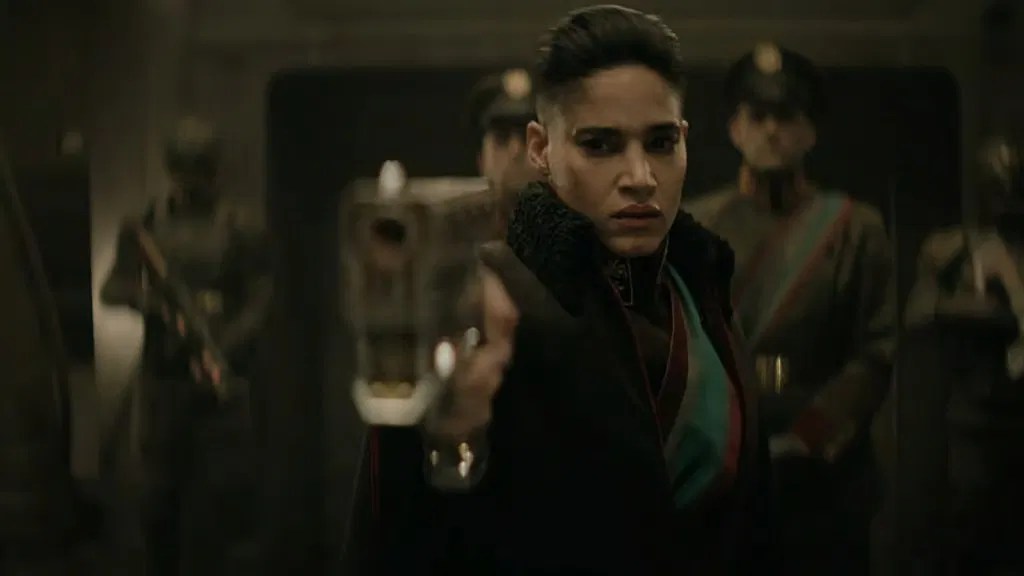 Sofia Boutella as Kora in Rebel Moon – Part Two: The Scargiver | Netflix