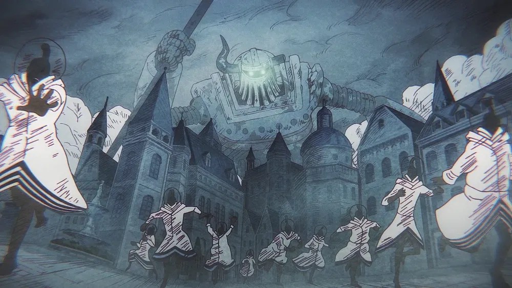 Iron Giant Attacks Mary Geoise | Toei Animation