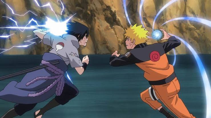 Sasuke vs. Naruto | Credit: Studio Pierrot