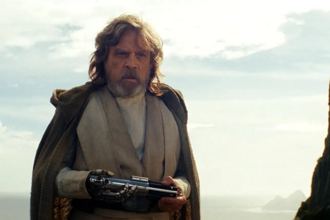 Mark Hamill as Luke Skywalker in Star Wars: The Last Jedi | Credits: Lucasfilm