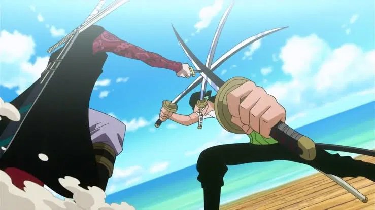 Zoro vs. Mihawk